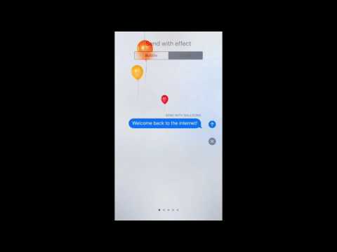 How to use iOS 10 Messages Screen Effects