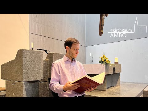 #KirchRaum: Was ist ein Ambo? Verkündigungsort des Wortes Gottes.