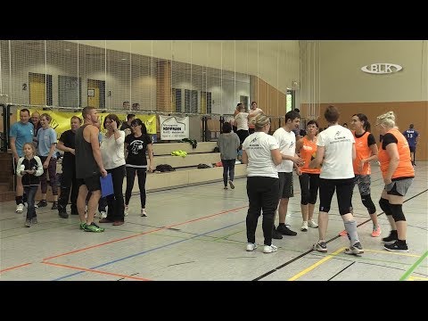 Sportfest Klinikum Burgenlandkreis Carl von Basedow Merseburg Braunsbedra Sporthalle