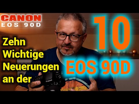 Ten key new features of the Canon EOS 90D vs. Canon EOS 80D