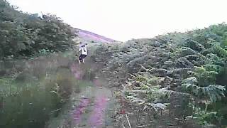 preview picture of video 'Mountain Biking Long Mynd - west side'