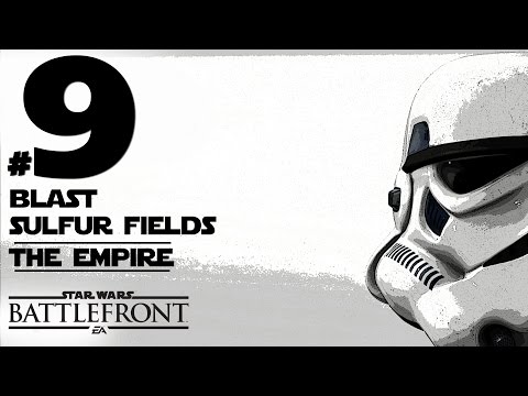 Star Wars Battlefront Blast Mode Sulfur Fields / The Empire Multiplayer Gameplay