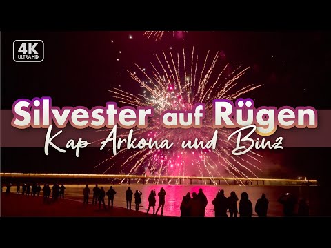 Silvester 2022 auf Rügen - Kap Arkona und Binz (4K Walk)