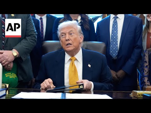 Trump says 'important sources' told him there won't be 'executions' in Iran