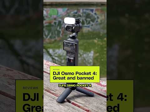 Video Thumbnail: The DJI Osmo Pocket 4 is out now...just not for the US.