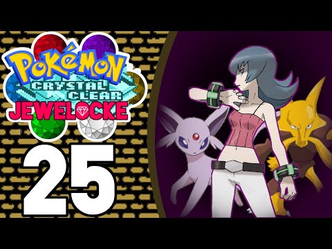 Pokemon Crystal Clear Jewelocke - Episode 25 - They Go Down So Fast :'(