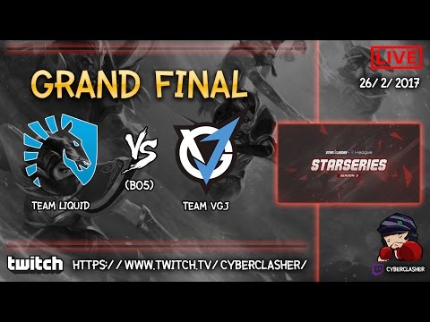 SL i-League StarSeries SS 3 - Final: Liquid vs VG.J # Game 1