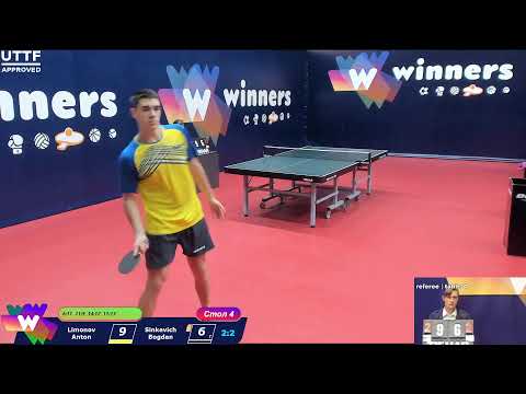 Winners Table Tennis League Limonov Anton - Sinkevich Bogdan 09:30 31.08.2020