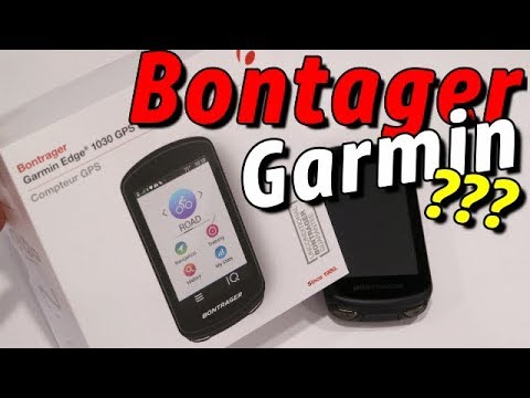 The "Bontrager" Garmin Edge 1030 Unboxing and Features