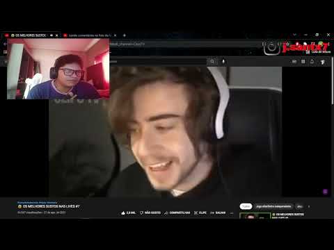 GS REACTS REAGE A - 😱 OS MELHORES SUSTOS NAS LIVES #7 (Clips TV)