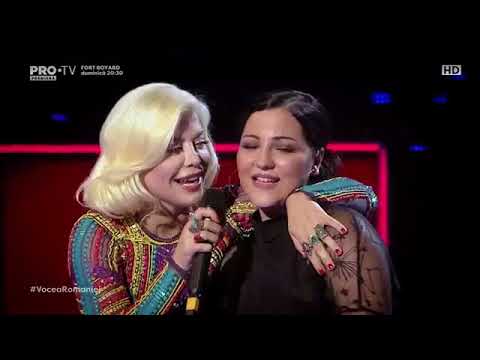Loredana a cantat alaturi de un concurent la Vocea Romaniei