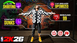 NEW *FULLY OPTIMIZED* BEST CENTER BUILD on NBA 2K26