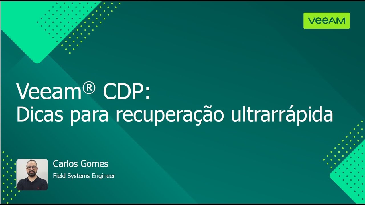 Veeam CDP: Tips for Lightning-Fast Recovery video