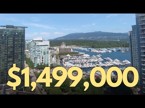 THE VIEW from this $1,499,000 Coal Harbour Condo!