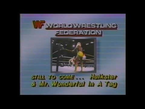 Hulk Hogan & Paul Orndorff vs The Moondogs   Championship Wrestling July 12th, 1986