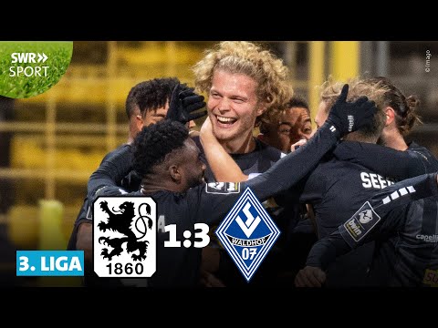 3. Liga: Tabellenplatz 2! Waldhof gewinnt bei 1860 München | SWR Sport