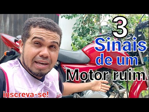 3 sinais q sua moto apresenta quando o motor está ruim