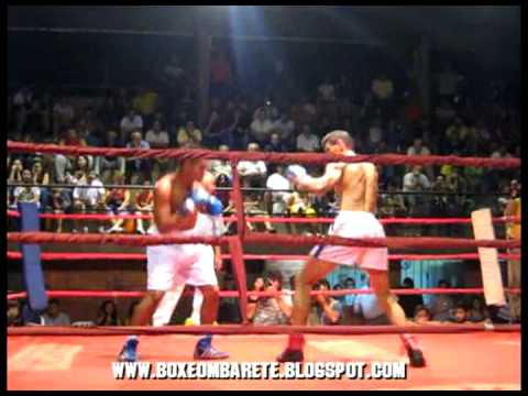 Boxeo Richard Panterita Morais vs Santiago La Garza Coronel 27 03 09 Asuncion Paraguay