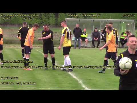 Skrót meczu: KS Żupawa - Płomień Chmielów (03.05.2023) Klasa "B"