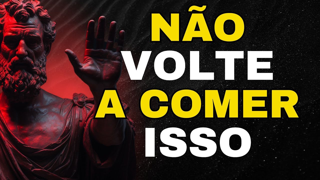 5 alimentos PERIGOSOS que te fazem ENVELHECER (e como evitá-los) | Estoicismo