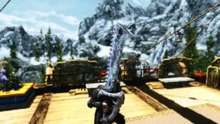 Berserker Sword & Witchers Silver Sword Skyrim Mod