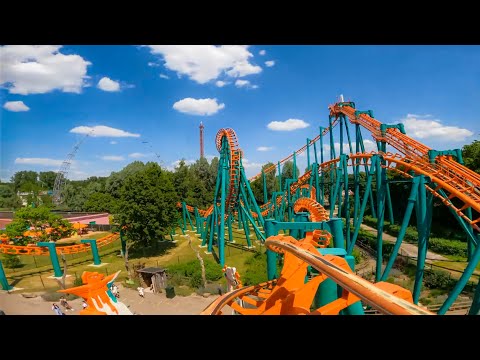 El Condor front-seat on-ride 4K 60fps POV Walibi Holland (2023)