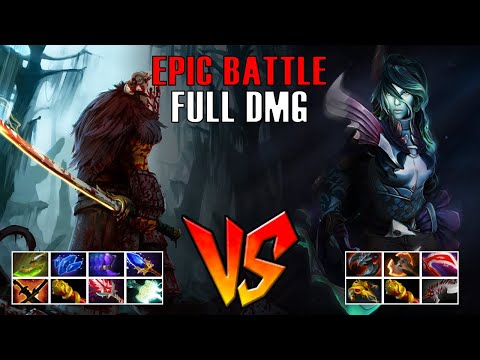 Epic battle Phantom assassin vs full items juggernaut - Godadico Dota