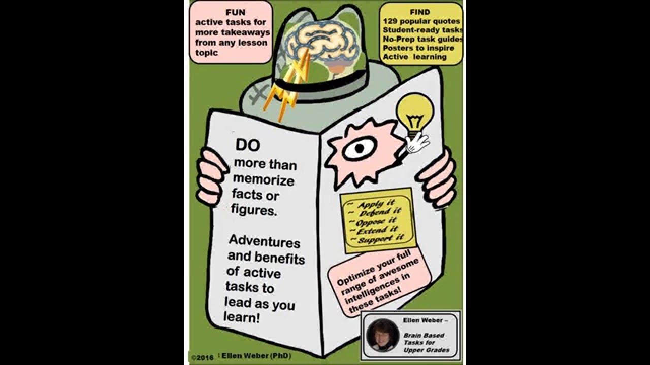 Quotes   Tasks and Question Triggers for Brain Based Learning     VIDEO