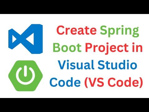 Create Spring Boot Project In Visual Studio Code Spring Boot Using Vs Code Spring Boot Rest Api