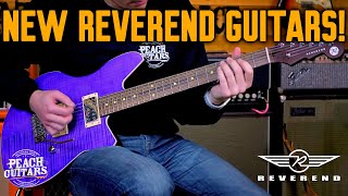 Video thumbnail for New Reverend Guitars for 2020! by Peach Guitars