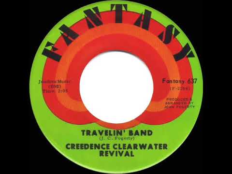 1970 HITS ARCHIVE: Travelin’ Band - Creedence Clearwater Revival (a #2 record--mono 45)