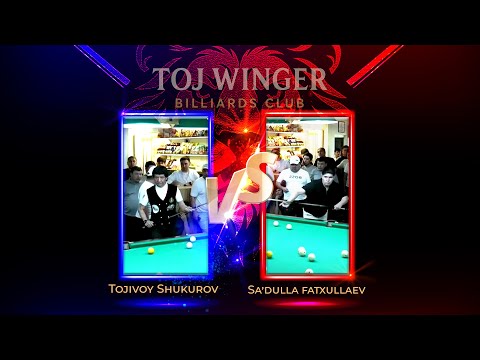 Uzbekistan's Next Pool Phenoms: Toj Winger Billiards Club: Tojivoy Shukurov Vs Sadulla Fatxullayev