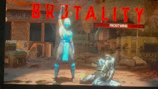 How to unlock Frost’s brutality “empty inside” in MK11