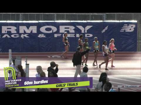 Girls 60m Hurdles Heat 4 - New Balance Indoor Nationals 2012