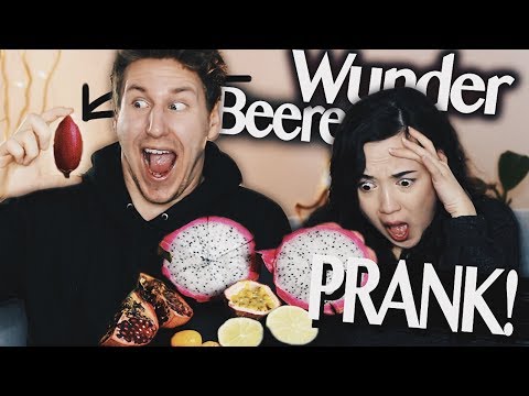 PRANK mit Wunderbeere von Tabletten, die deinen Geschmack verwirren! | w/ karinyinyin