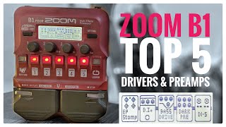 Video thumbnail for Zoom B1 Four - Preamps & Drivers - No Talk by Samuel Breder
