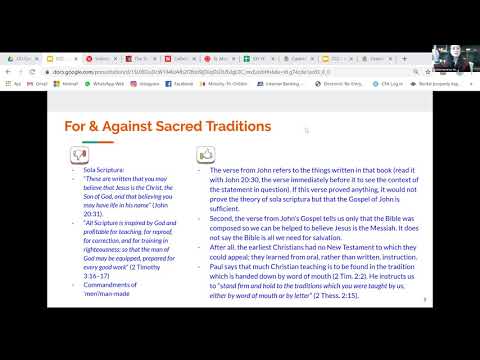 CFJ Catechism: Transmission of Divine Revelation (April 30, 2020)