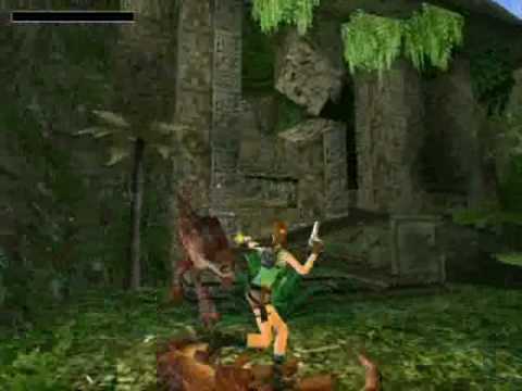 Tomb Raider Anniversary Retold part1, level 4 - Lost Valley pt2.