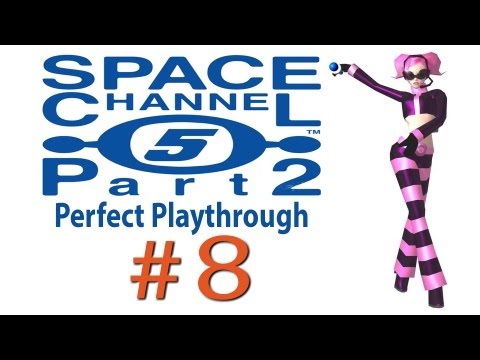 Space Channel 5 part 2 perfect playthrough (all secrets) [8/8] Dreamcast collection HD