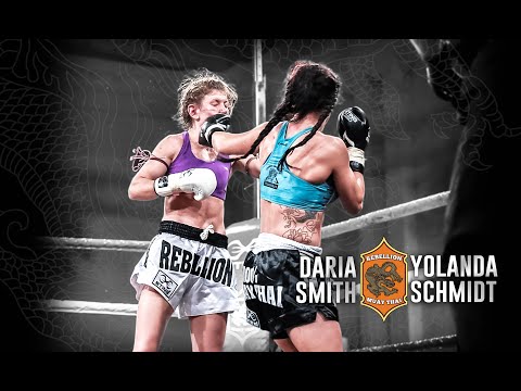FULL FIGHT | Rebellion Muaythai 13: Yolanda Schmidt vs Daria Smith