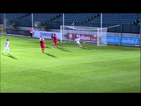 Gol de Borja García (2-1) en el Real Madrid Castilla - Xerez CD Jornada 4