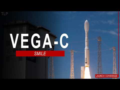 ESA Vega-C Launch carrying SMILE from ELV Guiana Spce Centre, French Guiana