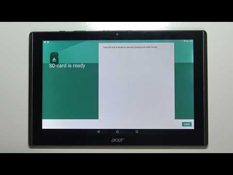 How to Format SD Card in ACER B3-A40 Iconia One 10 – Wipe External Storage