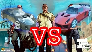 （GTA5）カスタマイズなしの車VSカスタマイズMAXの車 どっちが早いのか！！