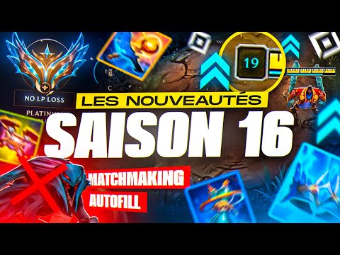 LA SAISON 16 DE LEAGUE OF LEGENDS ARRIVE ! (Une folie)