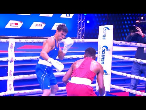 Day 4 (67kg) PALACIO Christiann (VEN) vs  ZHUSSUPOV Ablaikhan (KAZ) | AIBA WCHs 2021