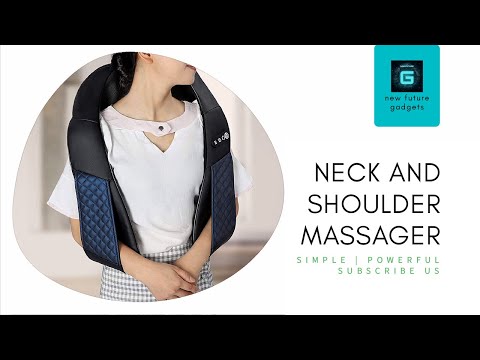 NECK AND SHOULDER MASSAGER WOULD LIKE TO HAVE | NEW FUTURE GADGETS | COOLEST GADGETS IN A MINUTE