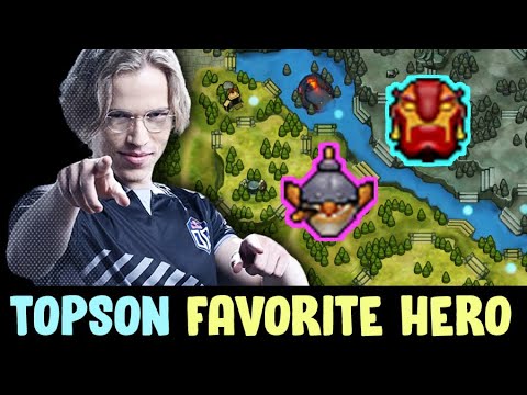 Topson LAST PICK his most played 7.26c mid vs Ember Spirit