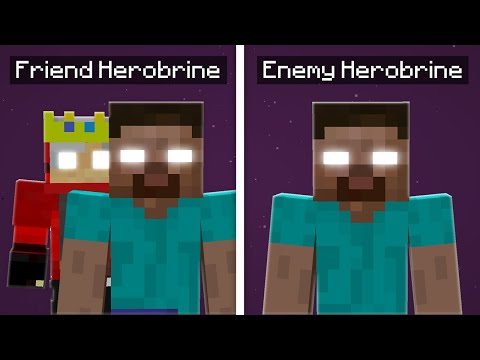 My Friend Herobrine Summoned His Worst Enemy in Our Minecraft World.