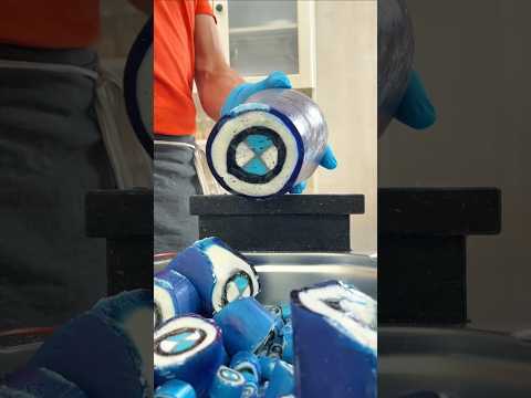 Making the BMW Logo in Candy! Perfect for Car Enthusiasts!